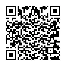 QR код за телефонен номер +2693422382