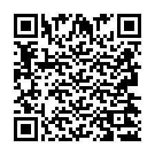 QR код за телефонен номер +2693422386