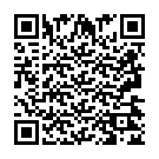 QR-code voor telefoonnummer +2693422400