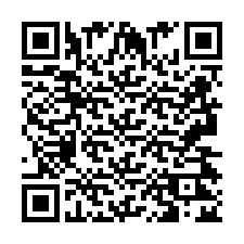 QR код за телефонен номер +2693422409