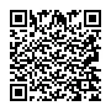 QR код за телефонен номер +2693422459