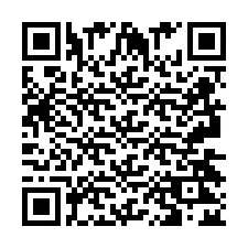 QR код за телефонен номер +2693422474