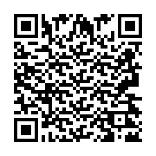 Codice QR per il numero di telefono +2693422609