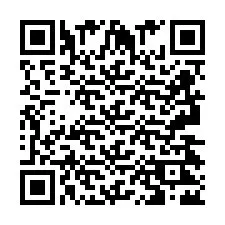 QR Code for Phone number +2693422618