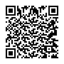 QR Code pour le numéro de téléphone +2693422619