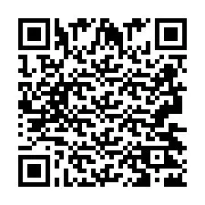 QR код за телефонен номер +2693422635