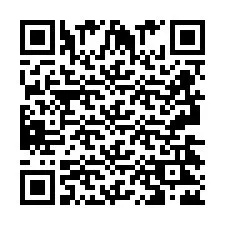 QR код за телефонен номер +2693422654