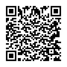 QR код за телефонен номер +2693422665