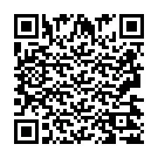 QR-code voor telefoonnummer +2693422701