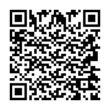 QR код за телефонен номер +2693422886