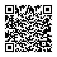 Codice QR per il numero di telefono +2693422903