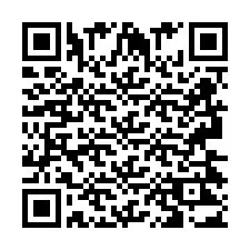 Codice QR per il numero di telefono +2693423042