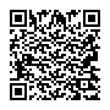 QR код за телефонен номер +2693423107