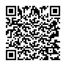 Código QR para número de teléfono +2693423160