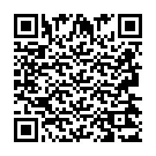 QR код за телефонен номер +2693423182