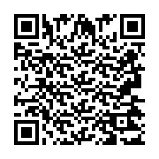 Codice QR per il numero di telefono +2693423183