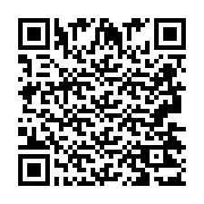 QR-koodi puhelinnumerolle +2693423195