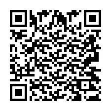 Codice QR per il numero di telefono +2693423239