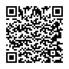 QR код за телефонен номер +2693423243