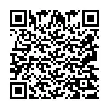 Codice QR per il numero di telefono +2693423249