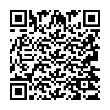 Codice QR per il numero di telefono +2693423266