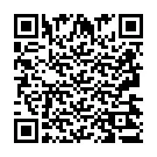 QR-koodi puhelinnumerolle +2693423300