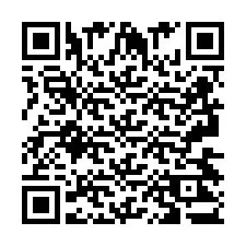 Código QR para número de telefone +2693423320