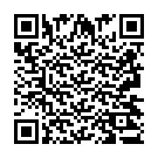 QR-koodi puhelinnumerolle +2693423334