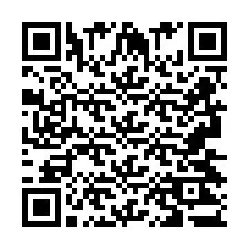 Codice QR per il numero di telefono +2693423337