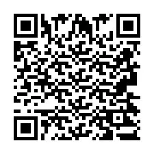 QR код за телефонен номер +2693423347