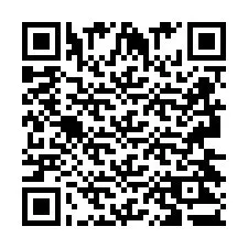 Codice QR per il numero di telefono +2693423362