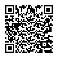 QR-koodi puhelinnumerolle +2693423380