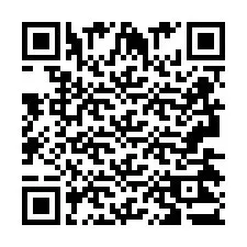 QR-code voor telefoonnummer +2693423385