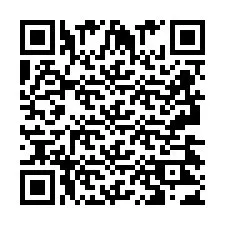 QR код за телефонен номер +2693423404