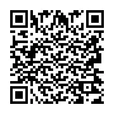 QR-код для номера телефона +2693423406