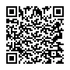 QR-код для номера телефона +2693423409