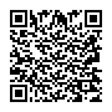 QR код за телефонен номер +2693423414