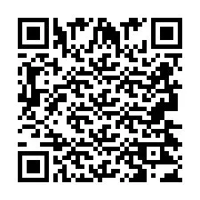 Kod QR dla numeru telefonu +2693423417