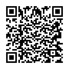 QR-koodi puhelinnumerolle +2693423422