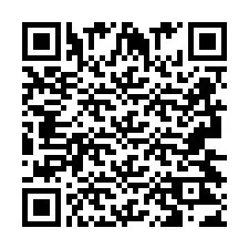 Código QR para número de teléfono +2693423427