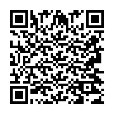 QR kód a telefonszámhoz +2693423436