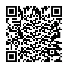 Código QR para número de telefone +2693423439