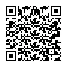 QR код за телефонен номер +2693423440