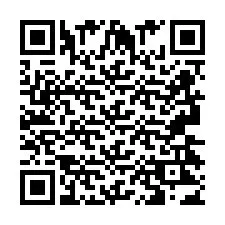 Codice QR per il numero di telefono +2693423453