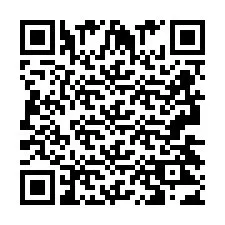 QR kód a telefonszámhoz +2693423465