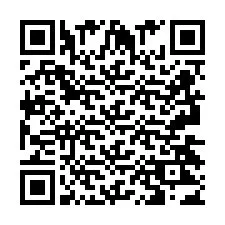 Código QR para número de teléfono +2693423474