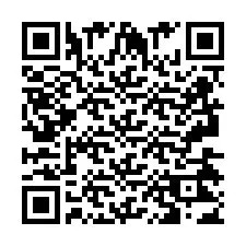 QR-code voor telefoonnummer +2693423480