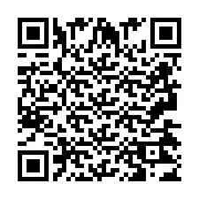 QR код за телефонен номер +2693423481