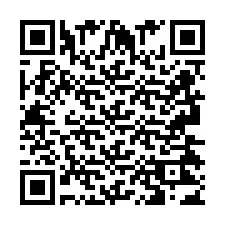 QR-koodi puhelinnumerolle +2693423486