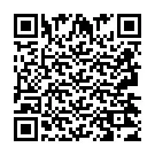 QR код за телефонен номер +2693423494